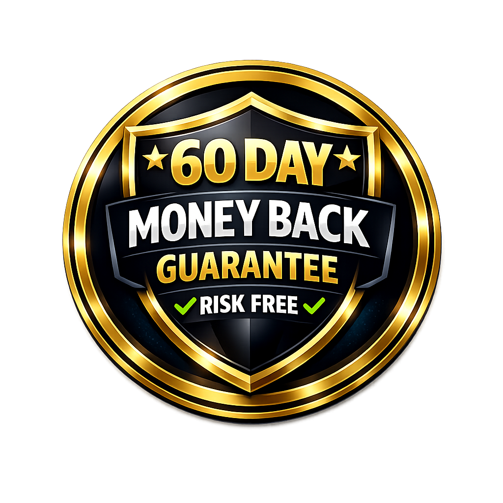Gumitide 60 Day Money Back Guarantee Badge